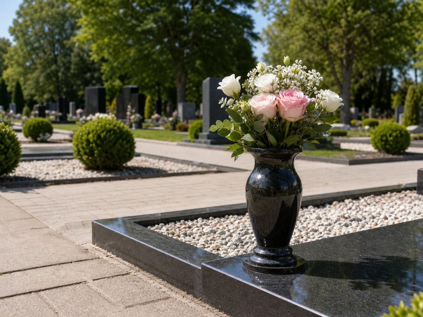 Improvement of memorial plots